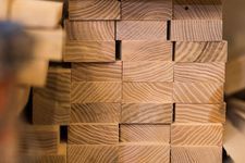 Stacked Wooden Timber Construction Material2