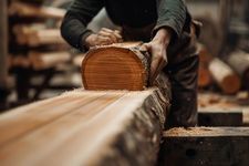 Person Working Wood Working Industry Factory2